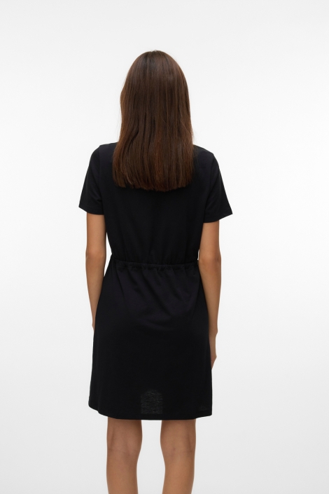 Vero Moda vmluna ss short string dress jrs no